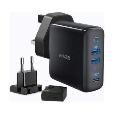 Anker A2033H11 PowerPort III 3-Port 65W Charger - Black